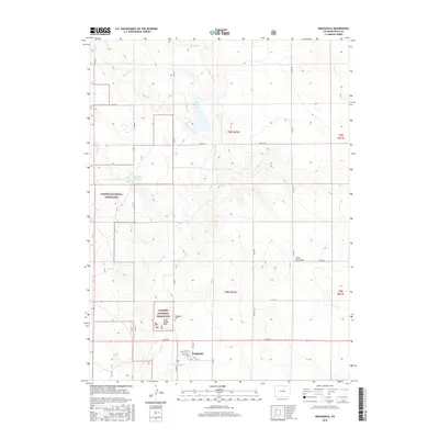 2016 Map of Briggsdale, 2016 Print