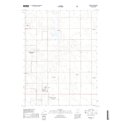 2019 Map of Briggsdale, 2019 Print