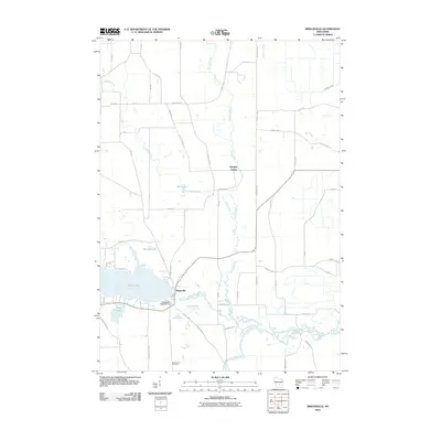 2010 Map of Briggsville, 2010 Print
