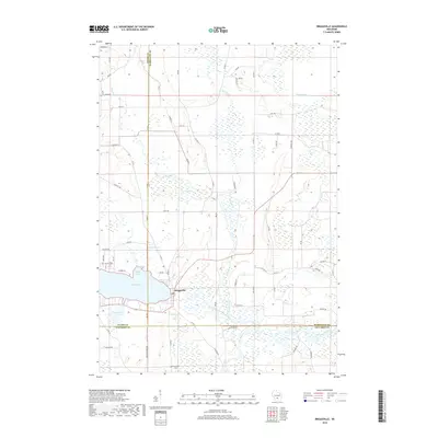 2018 Map of Briggsville, 2018 Print