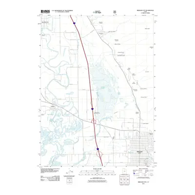 2011 Map of Brigham City, 2011 Print