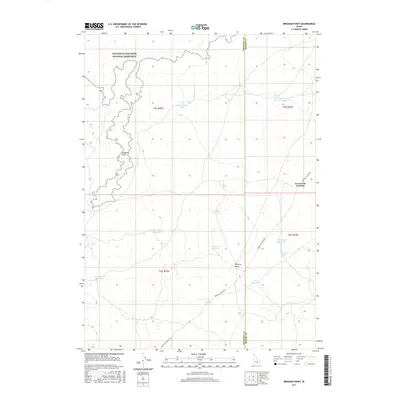 2017 Map of Brigham Point, 2017 Print