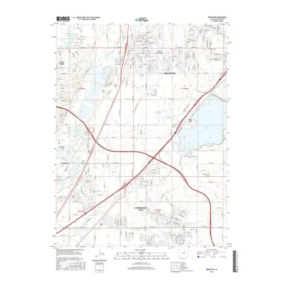 2016 Map of Brighton, 2016 Print