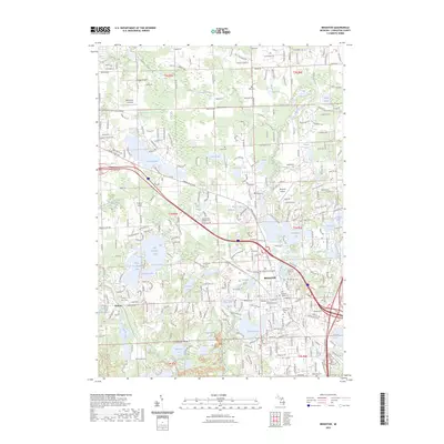 2023 Map of Brighton, 2023 Print