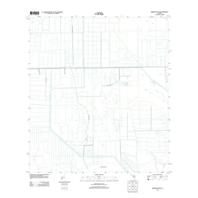 2012 Map of Brighton NW, 2012 Print