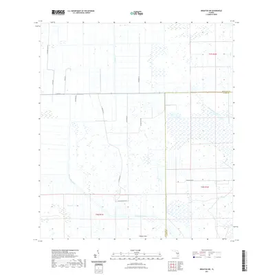 2021 Map of Brighton NW, 2021 Print