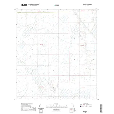 2021 Map of Brighton SW, 2021 Print
