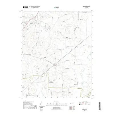 2019 Map of Brighton, 2019 Print