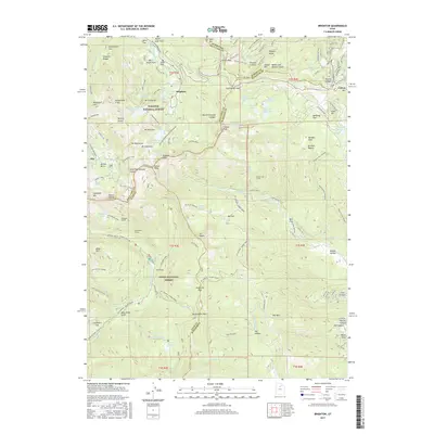 2017 Map of Brighton, 2017 Print