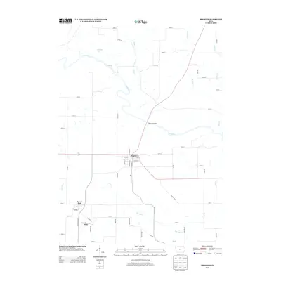 2013 Map of Brighton, 2013 Print