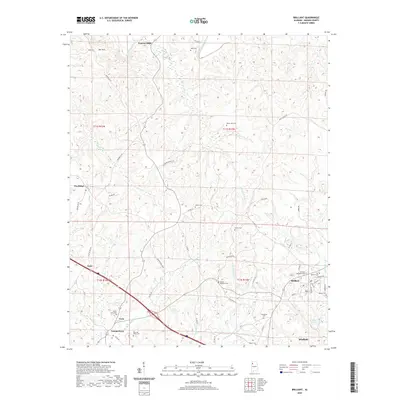 2020 Map of Brilliant, 2020 Print