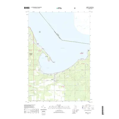 2019 Map of Brimley, 2019 Print