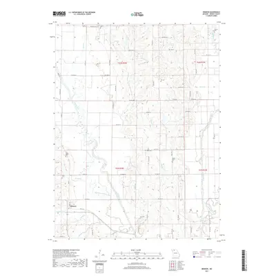 2017 Map of Brimson, 2017 Print