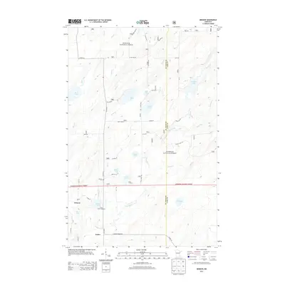 2013 Map of Brimson, 2013 Print