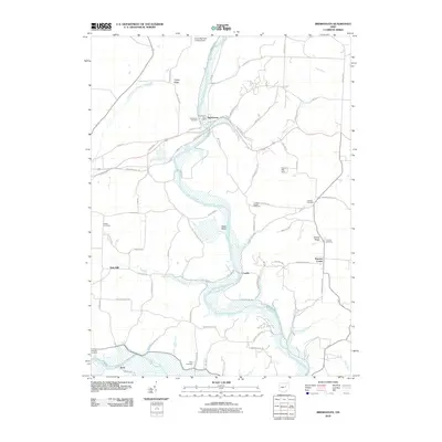 2010 Map of Brinkhaven, 2010 Print