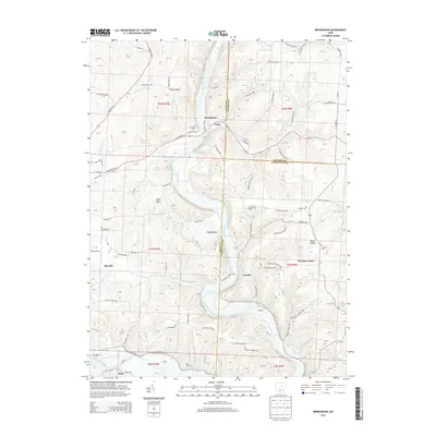 2013 Map of Brinkhaven, 2013 Print