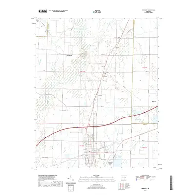 2020 Map of Brinkley, 2020 Print