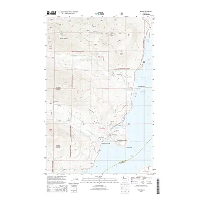 2014 Map of Brinnon, 2014 Print