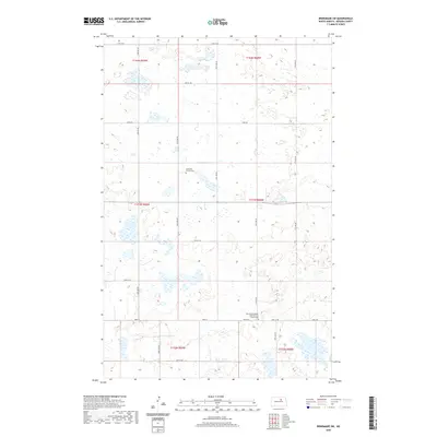 2020 Map of Brinsmade SW, 2020 Print