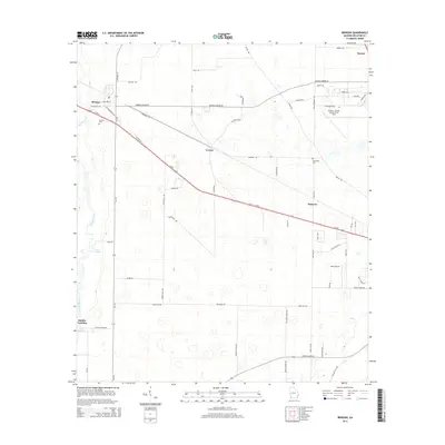 2014 Map of Brinson, 2014 Print