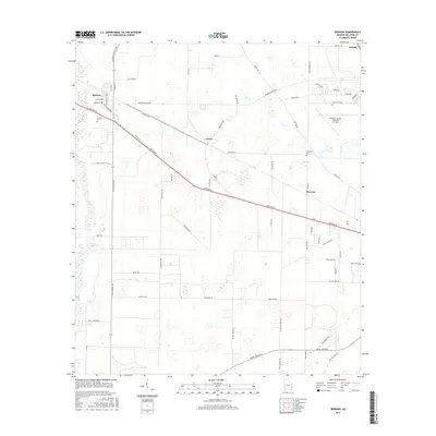 2017 Map of Brinson, 2017 Print