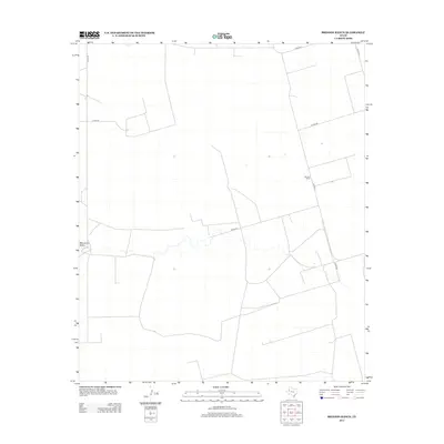 2012 Map of Brinson Ranch, 2012 Print