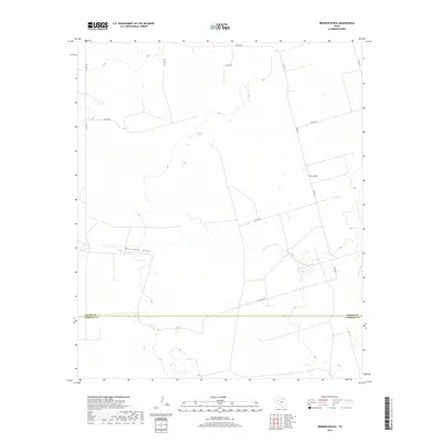 2019 Map of Brinson Ranch, 2019 Print