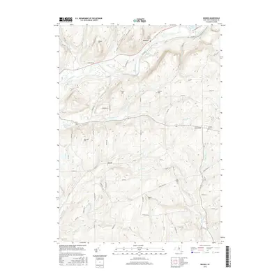 2016 Map of Brisben, 2016 Print
