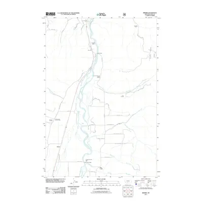 2011 Map of Brisbin, 2011 Print