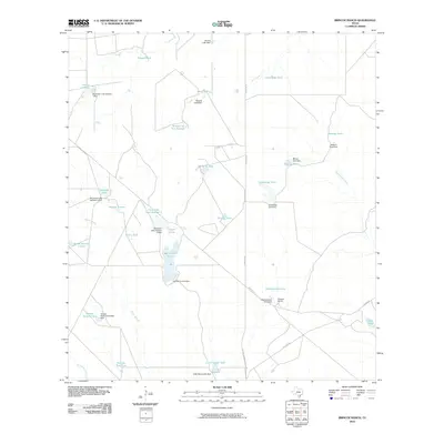 2010 Map of Briscoe Ranch, 2010 Print