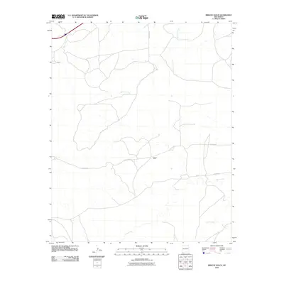 2010 Map of Briscoe Ranch, 2010 Print