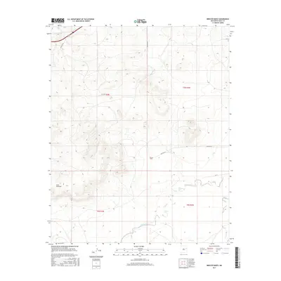 2017 Map of Briscoe Ranch, 2017 Print