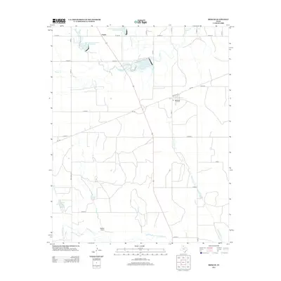 2012 Map of Briscoe, 2012 Print