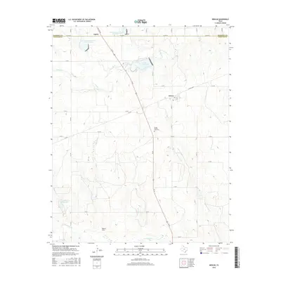 2016 Map of Briscoe, 2016 Print