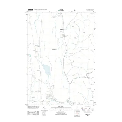 2012 Map of Bristol, 2012 Print