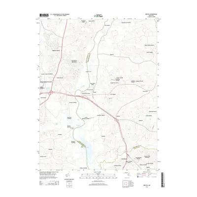 2014 Map of Bristol, 2014 Print