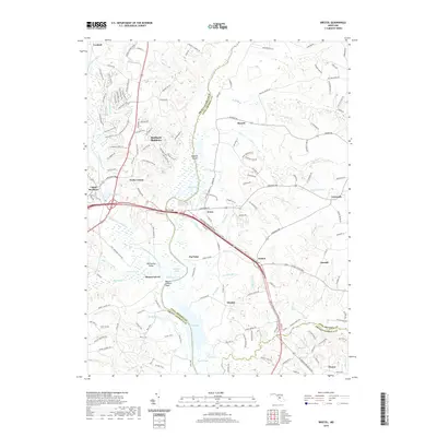 2019 Map of Bristol, 2019 Print