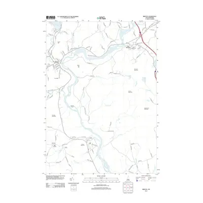 2012 Map of Bristol, 2012 Print