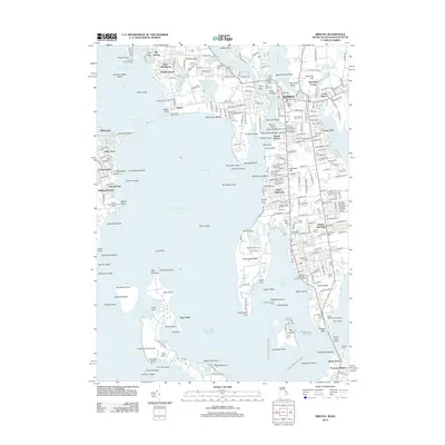 2012 Map of Bristol, 2012 Print