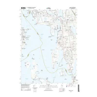2015 Map of Bristol, 2015 Print