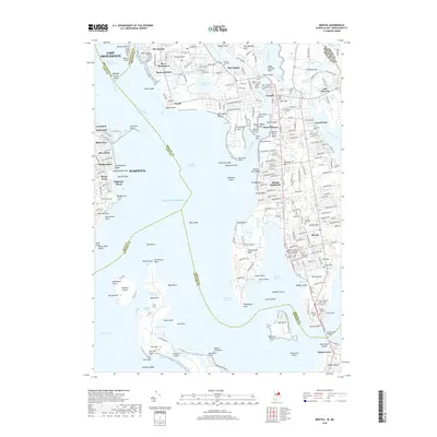 2018 Map of Bristol, 2018 Print
