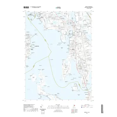 2021 Map of Bristol, 2021 Print