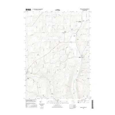 2016 Map of Bristol Center, 2016 Print