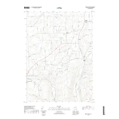 2019 Map of Bristol Center, 2019 Print