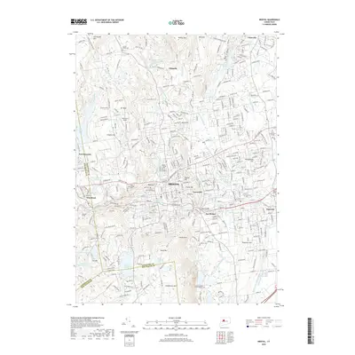 2018 Map of Bristol, 2018 Print