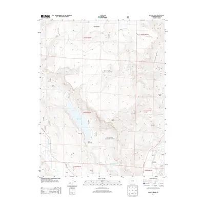 2013 Map of Bristol Head, 2013 Print