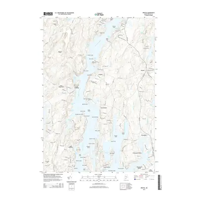 2014 Map of Bristol, 2014 Print