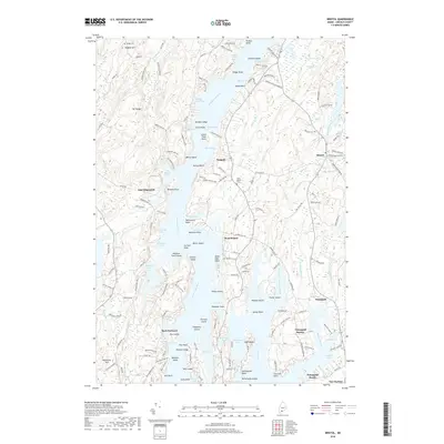 2018 Map of Bristol, 2018 Print