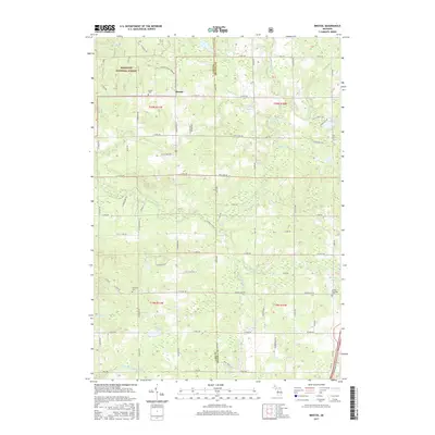 2017 Map of Bristol, 2017 Print