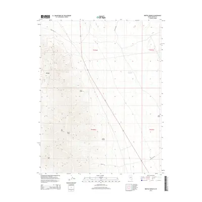 2014 Map of Bristol Range SE, 2014 Print